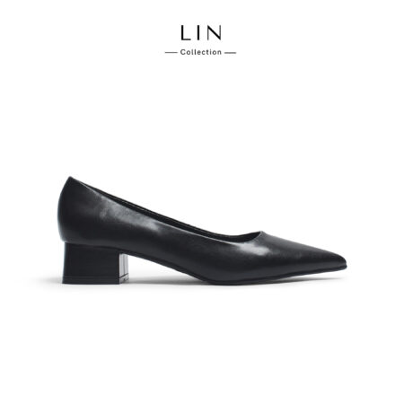 LIN82- Giày Pump Cao Gót Nữ 5cm Mũi Nhọn Tối Giản – Dễ Phối Đồ, Tôn Dáng Lin Collection