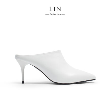 LIN83 - Giày Sục Cao Gót Nữ LIN Collection Mũi Nhọn Thanh Lịch, Da Mềm, Đi Làm & Đi Tiệc Cao 7CM Chưa có đánh giá